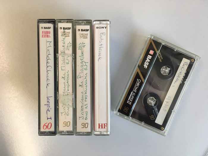 Cassettes (photo Esther van Duijn)