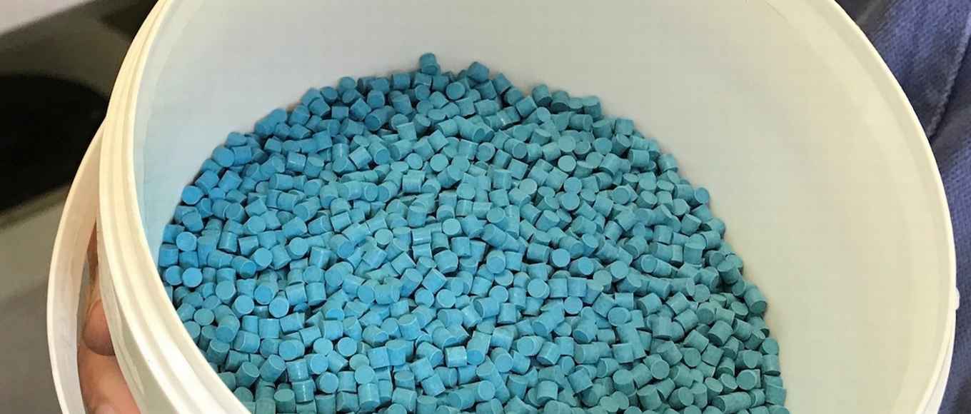 Cyanide decompositie katalysator pellets