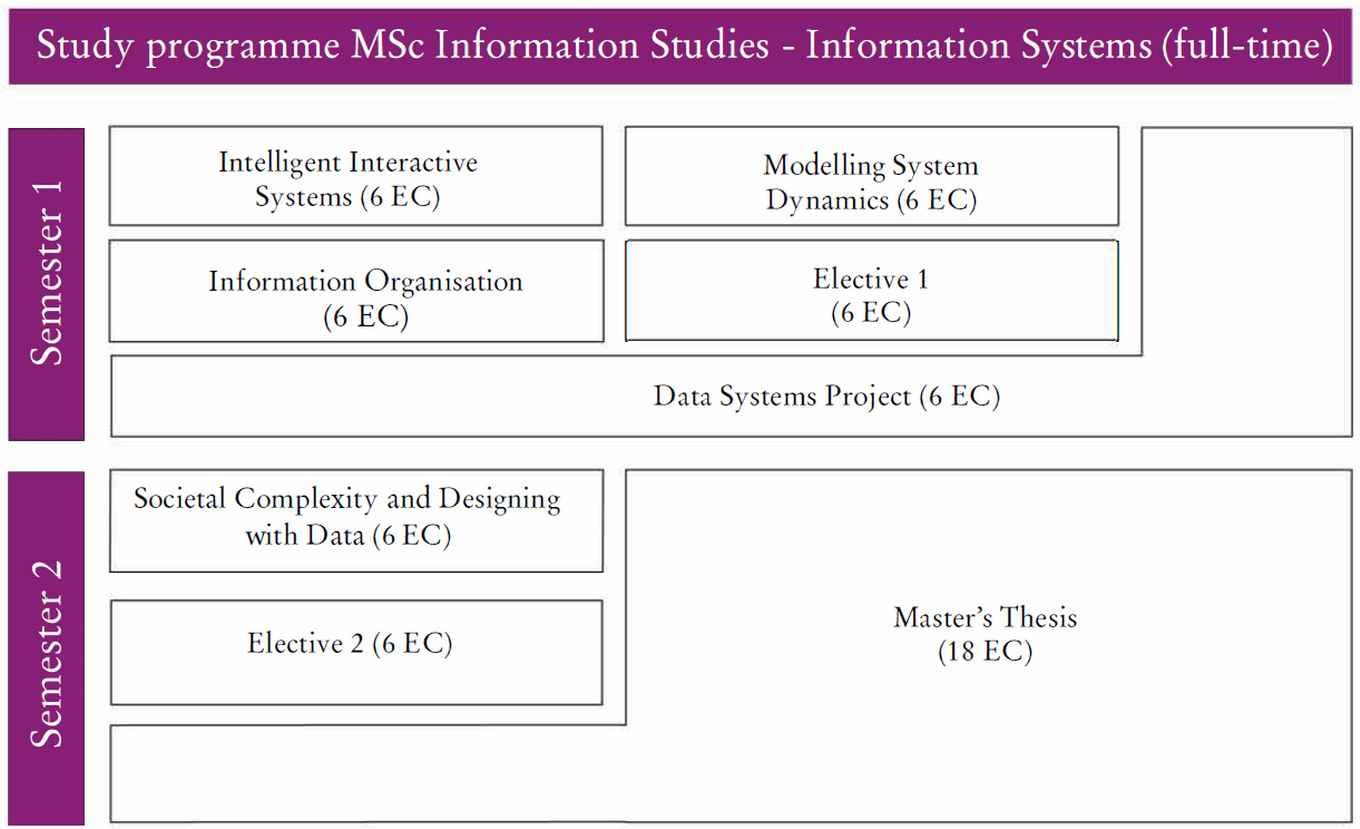 Curriculum schema Information Systems 2020-2021