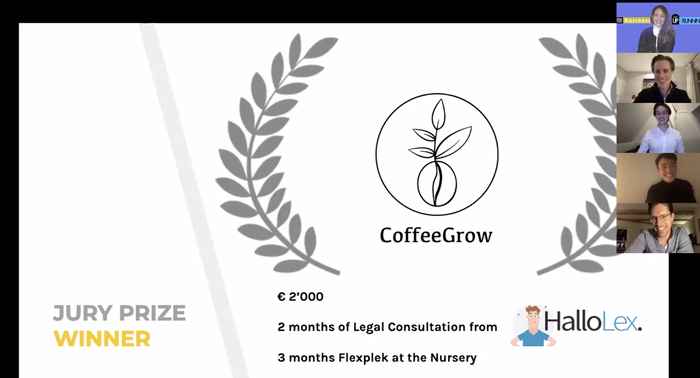 CoffeeGrow wint pitch minor Entrepreneurship 2021