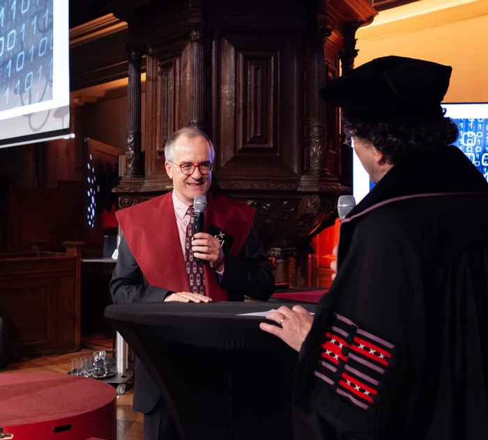 Honorary doctor Christopher Manning