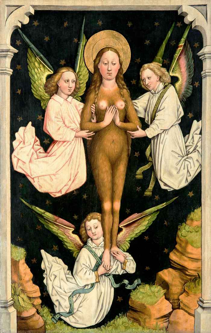 Maria Magdalena als wildevrouw