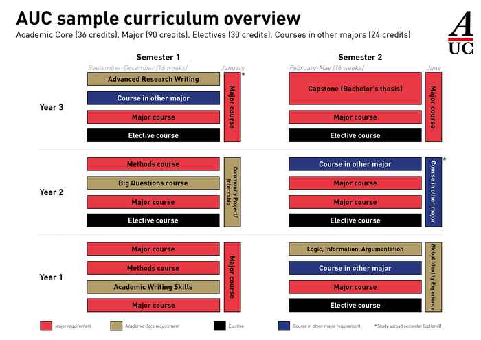 AUC Curriculum Structure