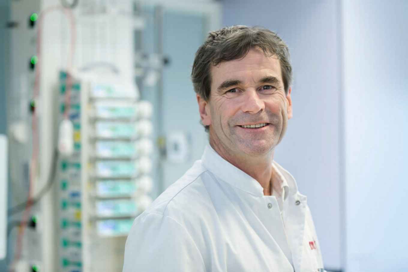 Prof Job van Woensel, professor Pediatric Intensive Care