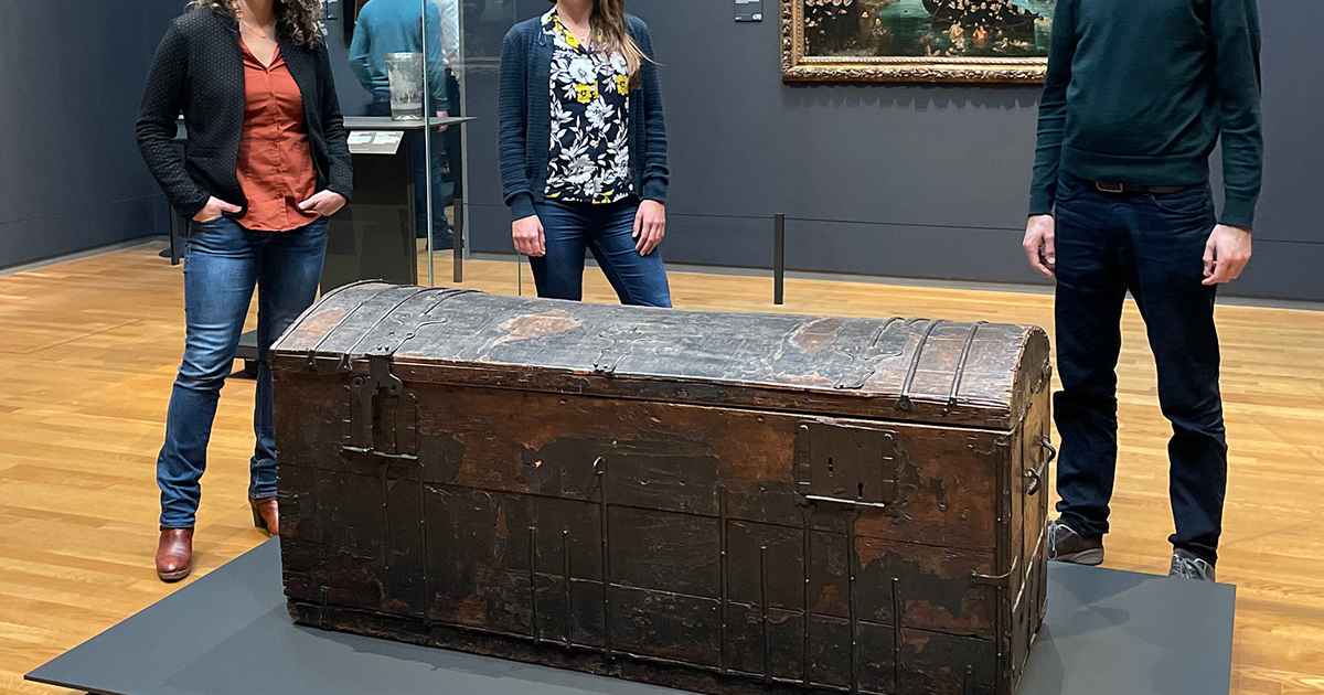 NWO Team Science Award voor onderzoek naar boekenkist Hugo de Groot