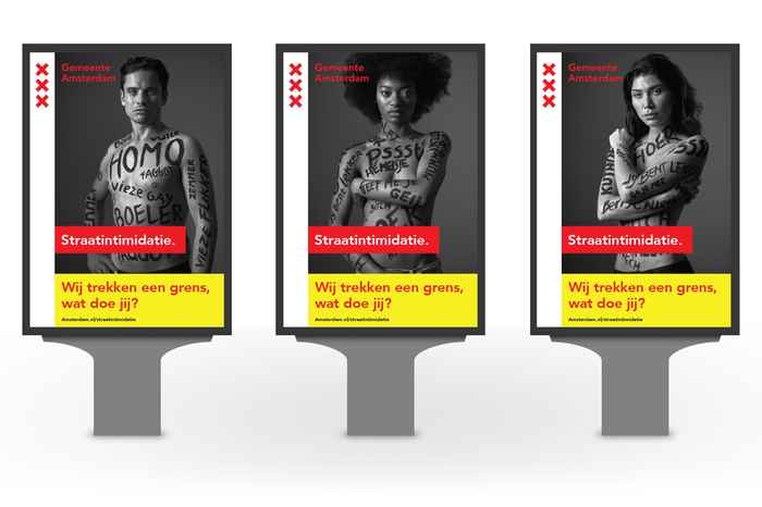 Campagne straatintimidatie gemeente Amsterdam