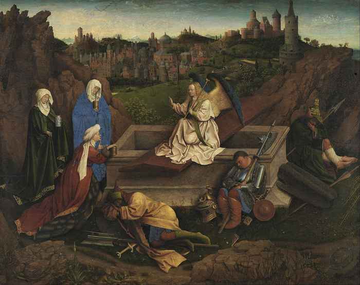 De drie Maria's aan het graf