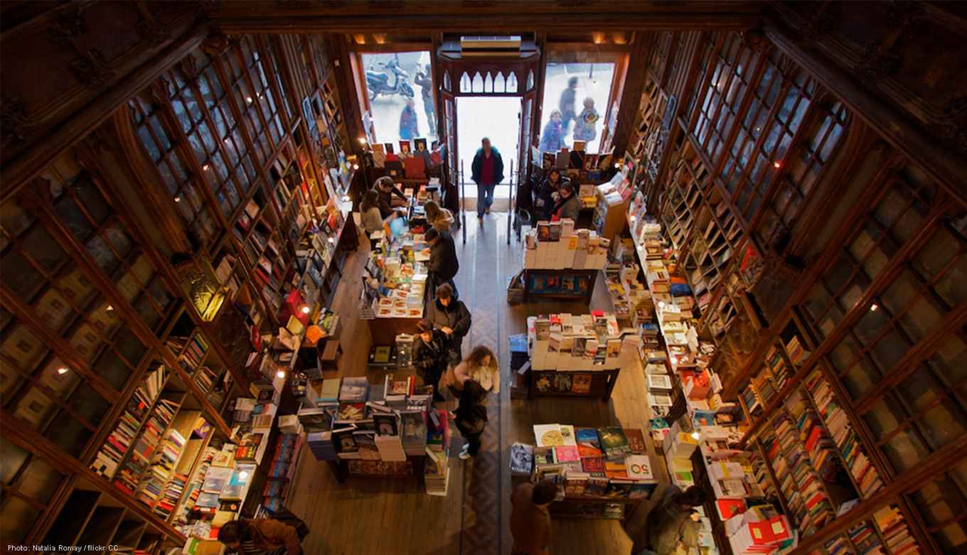 Carousselbeeld boekenwinkel