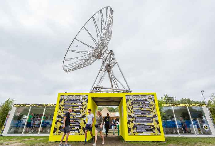 Het Lowlands Science terrein. Bron: Lowlands