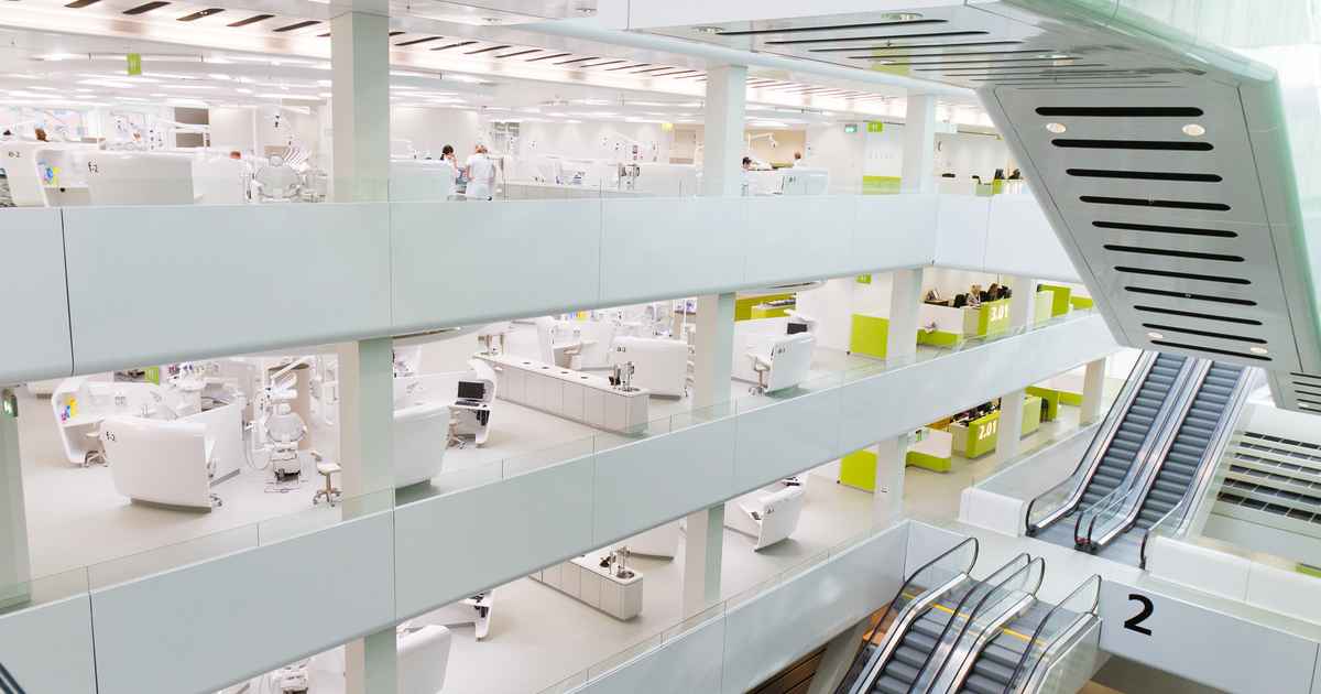 Pand van het Academisch Centrum Tandheelkunde Amsterdam (ACTA)