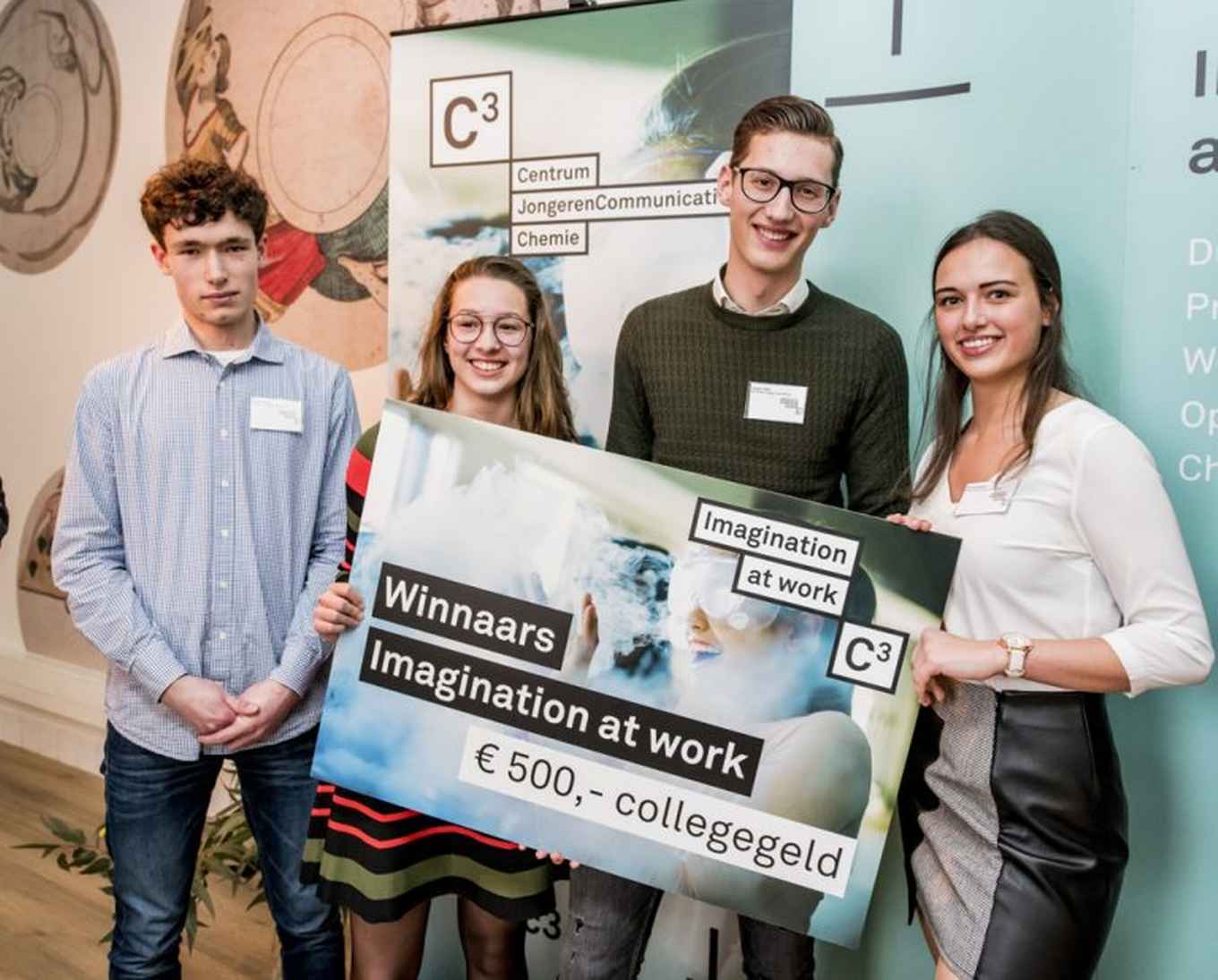 Leerlingen van het Bernardinuscollege winnen Imagination at Work