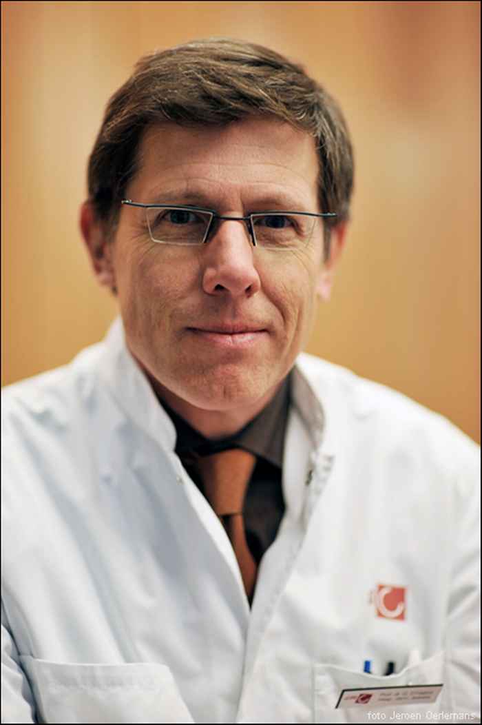 dhr. prof. dr. Geert D'Haens. Medewerker AMC, hoogleraar Inflammatoire darmziekten, UvA Persvoorlichting, foto Jeroen Oerlemans