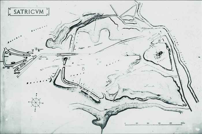 Kaart Satricum 1896-1898