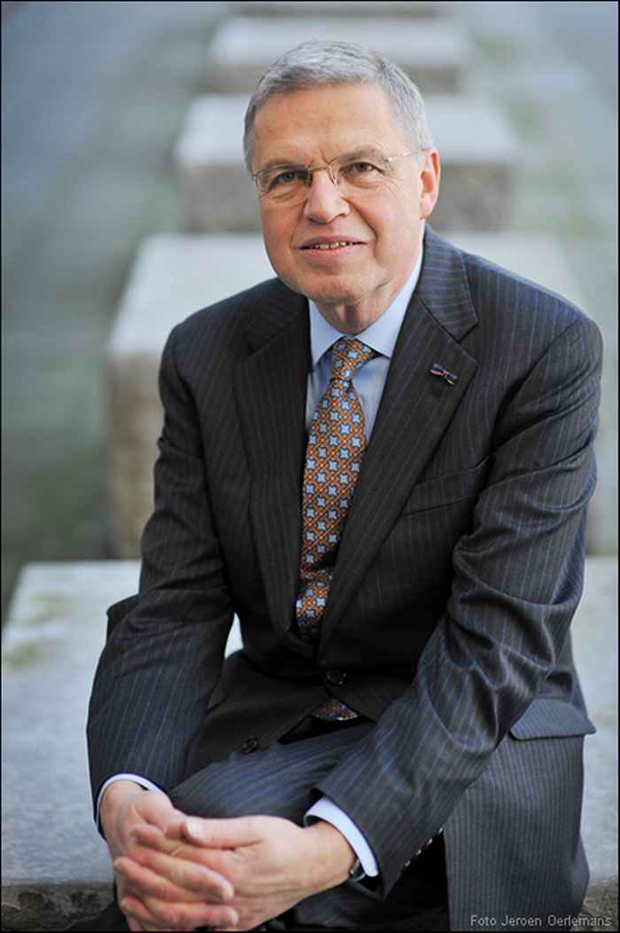 dhr. prof. dr. Ernst Hirsch Ballin, FdR, hoogleraar Rechten van de mens. Foto Jeroen Oerlemans