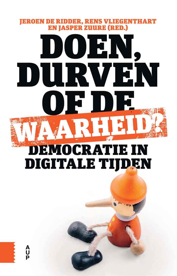 Cover van het boek 'Doen, durven of de waarheid? Democratie in digitale tijden'