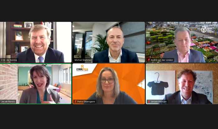 Het gesprek tijdens het tweede blok