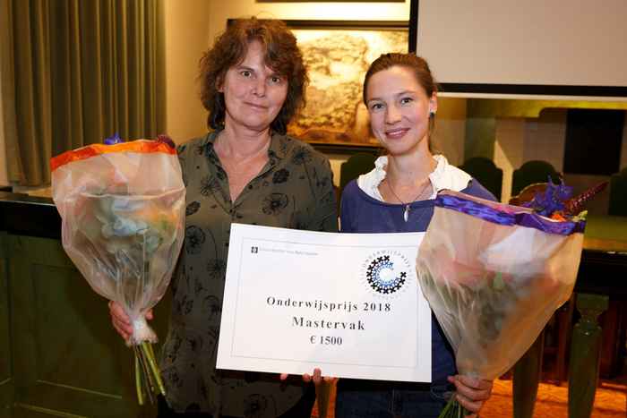 De winnaars van de FGw Onderwijsprijs 2018, master: Multimediaal Onderzoeksproject (MMOP)