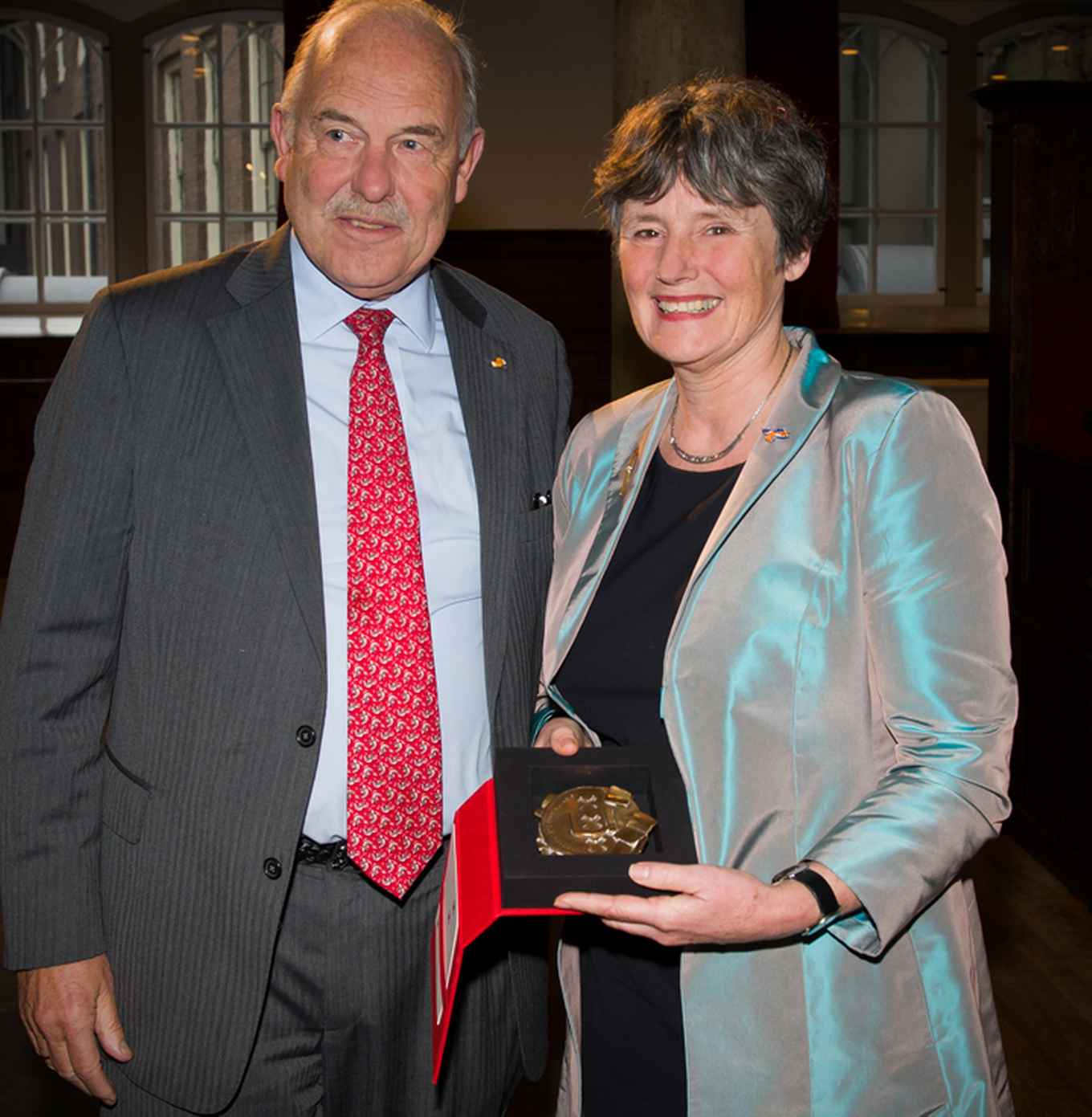 Stapenning for Univesity Professor Henk van Os