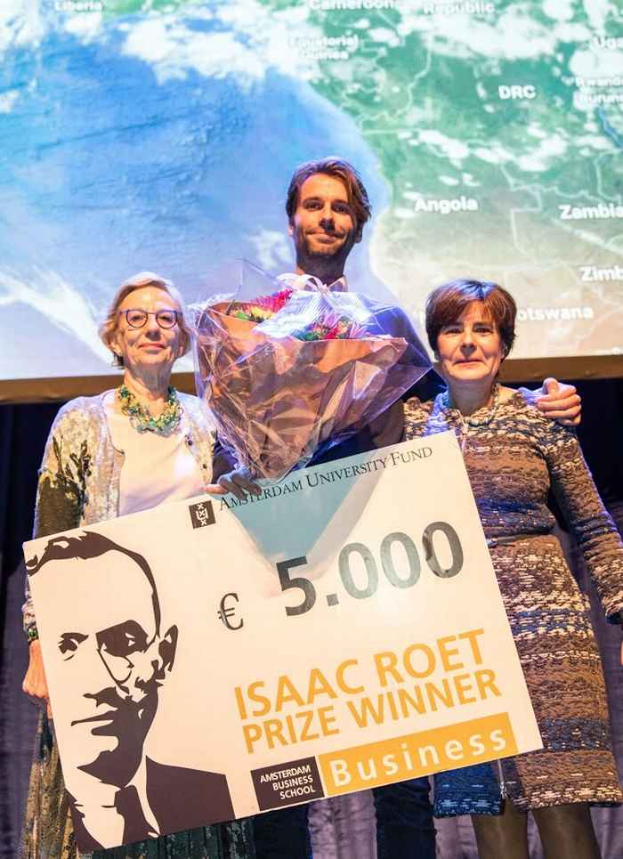 Isaac Roet Prize winner 2018