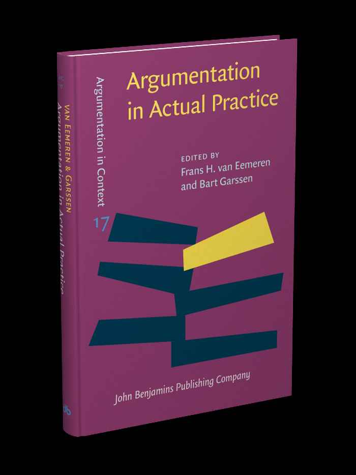 Boekomslag van Argumentation in Actual Practice