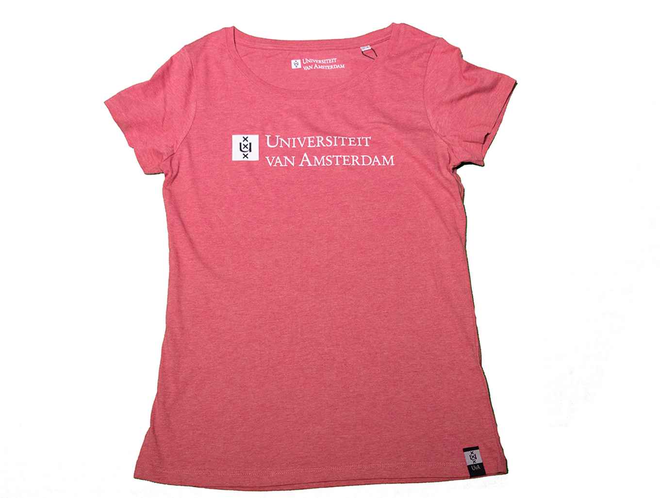 T-shirt dames rood