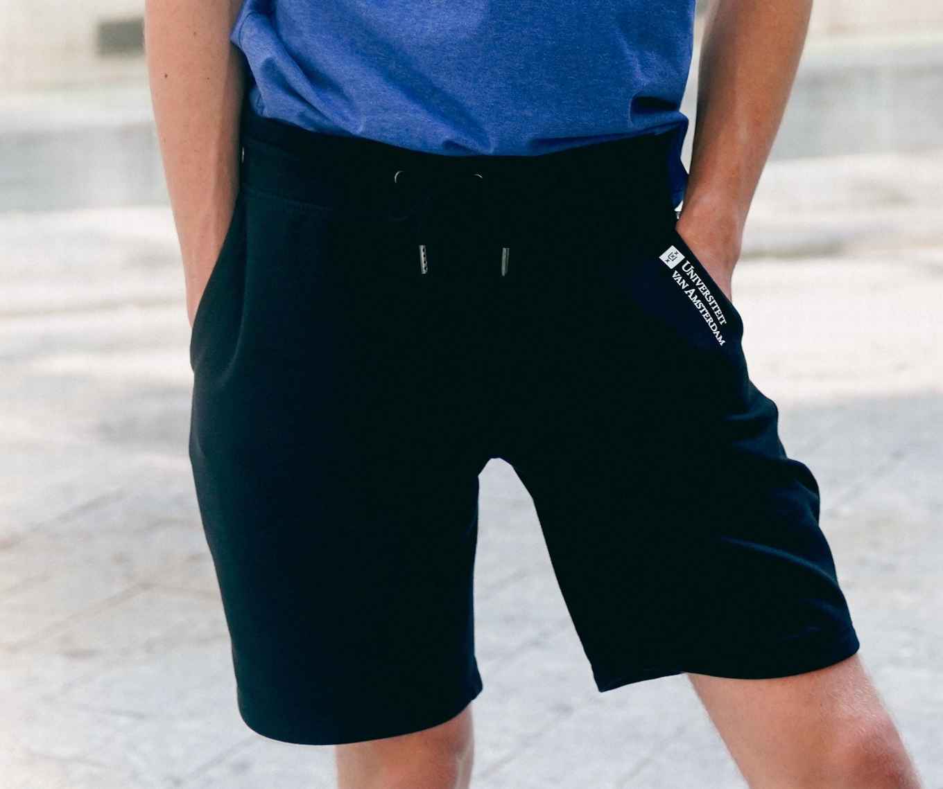 Heren short zwart
