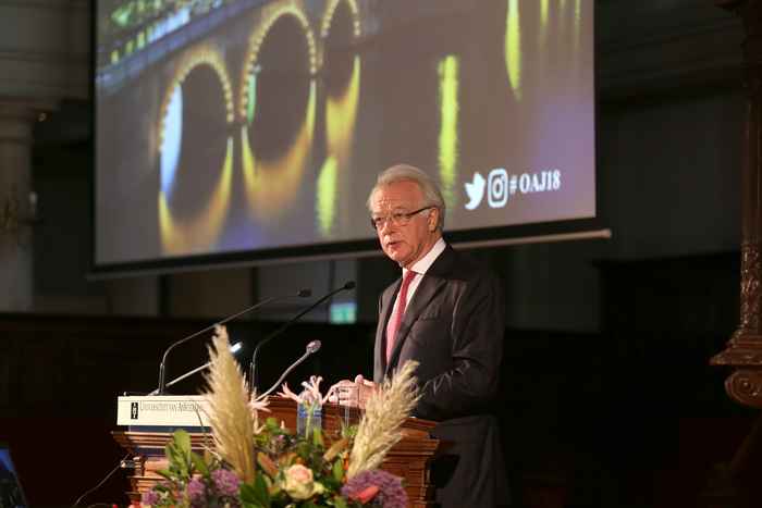 Jozias van Aartsen bij de Opening academisch jaar 2018-2019