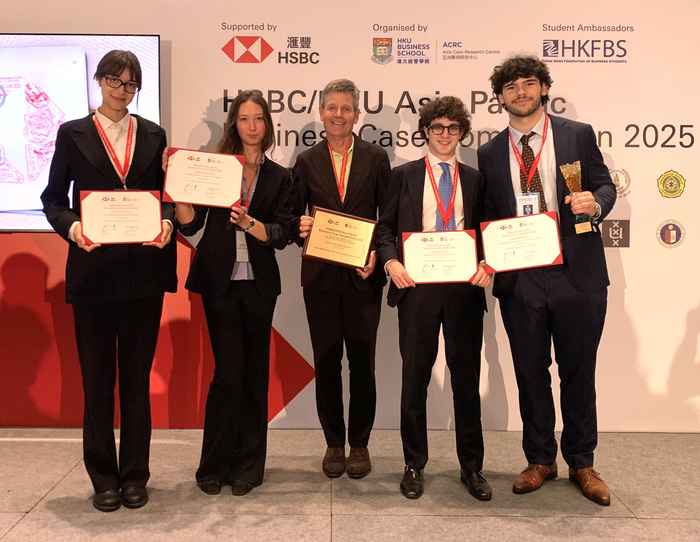 EB team (L to R): Helen Gaydukova, Anna Kvatchadze, Hans Borgman, Philipp Greiner, Mats Eelman