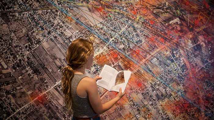 Forensic architecture: een van de casestudy's uit Kootstra's promotie-onderzoek. Foto: Gemma PLanell/ MACBA