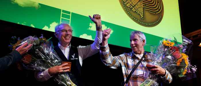 John-André Wekking (links) en Rijk Lammertse (foto: Bob Bronshoff)