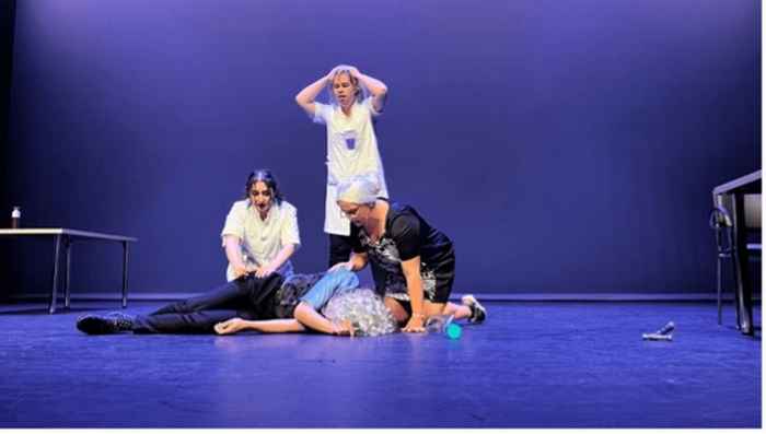 Impressie Kruk, Koffie, Kop Houden. Foto: Theatrium Sinistrum