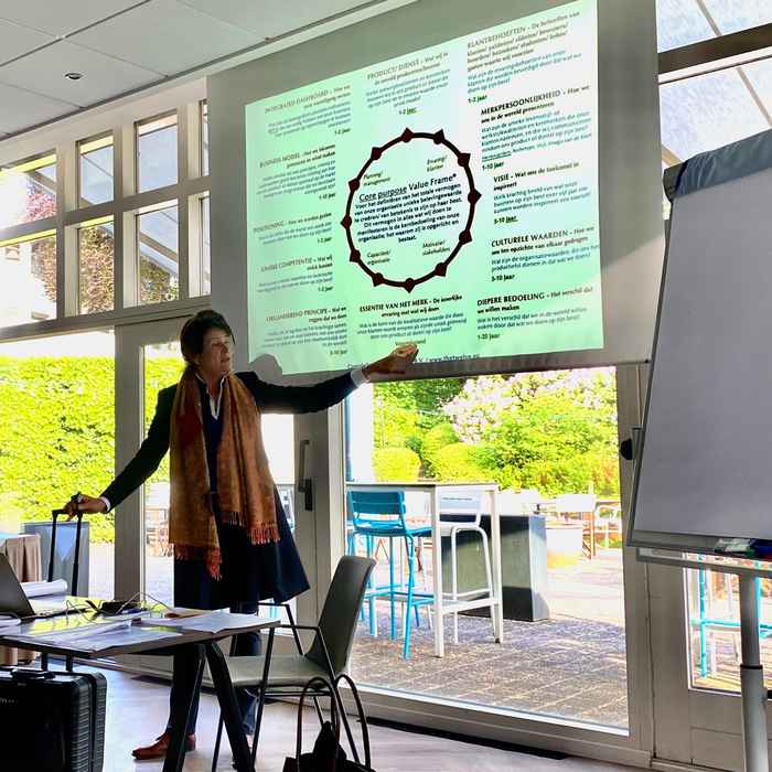 organiseren, value frame, presenteren