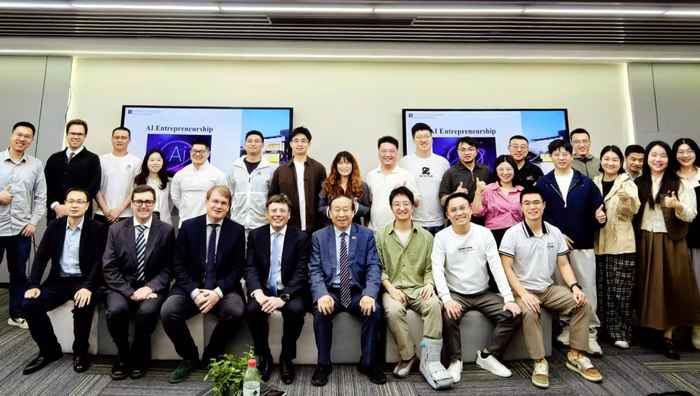 ABS delegation at Zhejiang University