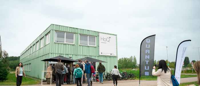 Participants gather for the opening of HoQ Amsterdam. Photo credit: Rebekka Mell.