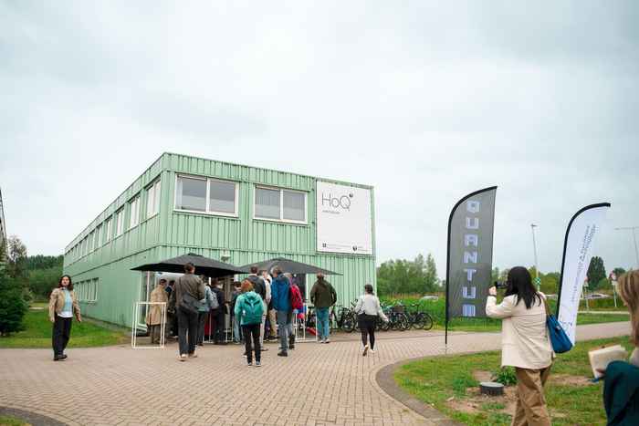 Participants gather for the opening of HoQ Amsterdam. Photo credit: Rebekka Mell.