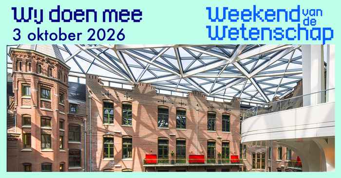 Weekend van de Wetenschap, Universiteitsbibliotheek. Afbeelding: UvA/Jannes Linders