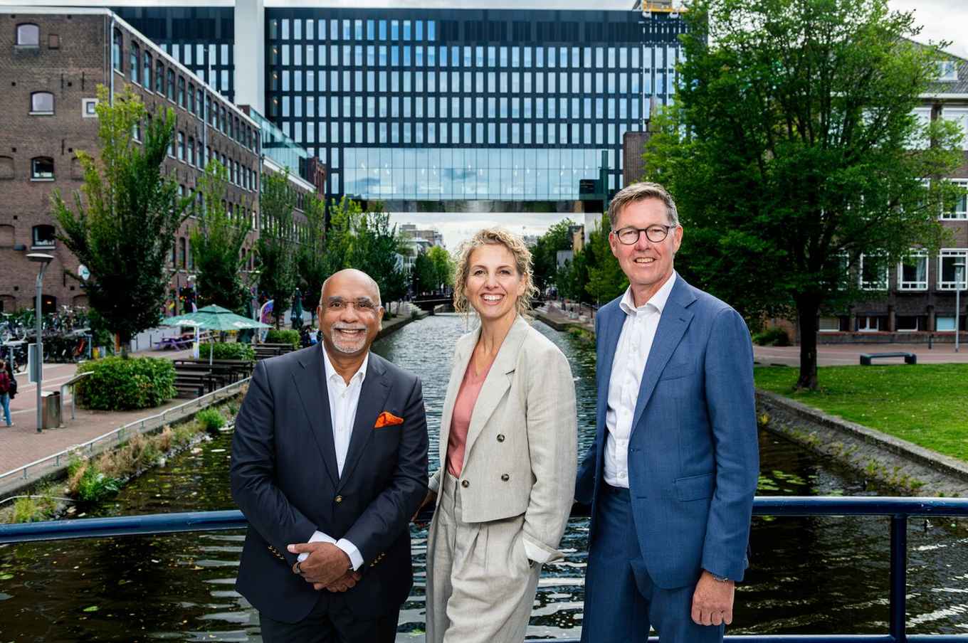 The Executive Board of the University of Amsterdam (photo: Marit Hazebroek)
